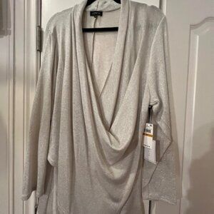 Heather cross over blouse - Size 3x - NEW
